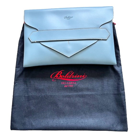 Boldrini Selleria Handbags - BOLDRINI SELLERIA NWT Envelope Clutch Modern Chic Stylish Sophisticated